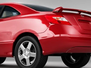 honda civic coupe 3D Model