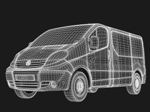 opel vivaro 3D Модель