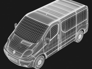 opel vivaro 3D Модель