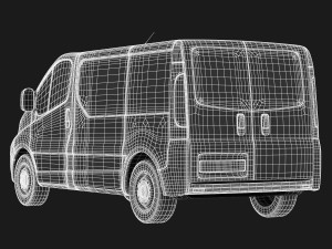 opel vivaro 3D Модель