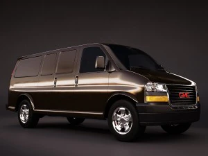 gmc savana van 3D Model