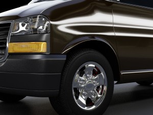 gmc savana van 3D Model