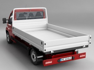fiat ducato truck 3D Model