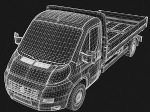 fiat ducato truck 3D Model