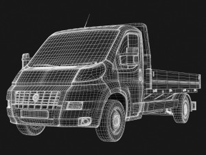 fiat ducato truck 3D Model