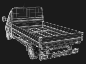 fiat ducato truck 3D Model
