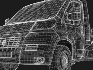 fiat ducato truck 3D Model