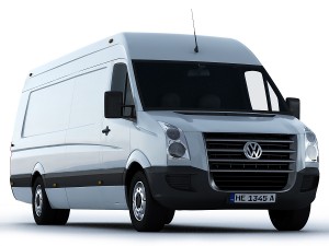 volkswagen crafter van Modello 3D