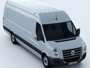 volkswagen crafter van 3D Model
