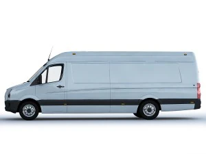 volkswagen crafter van 3D Model