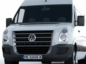 volkswagen crafter van 3D Model