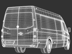 volkswagen crafter van 3D-Modell