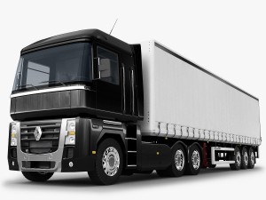 renault magnum 480 3D मॉडल