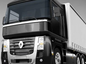 renault magnum 480 3D Model