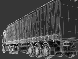 renault magnum 480 3D Model