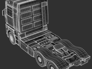 renault magnum 480 3D Model