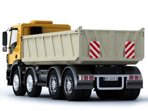 iveco trakker truck Model 3D