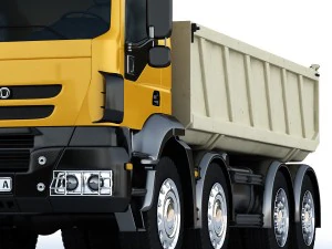 iveco trakker truck 3D Model