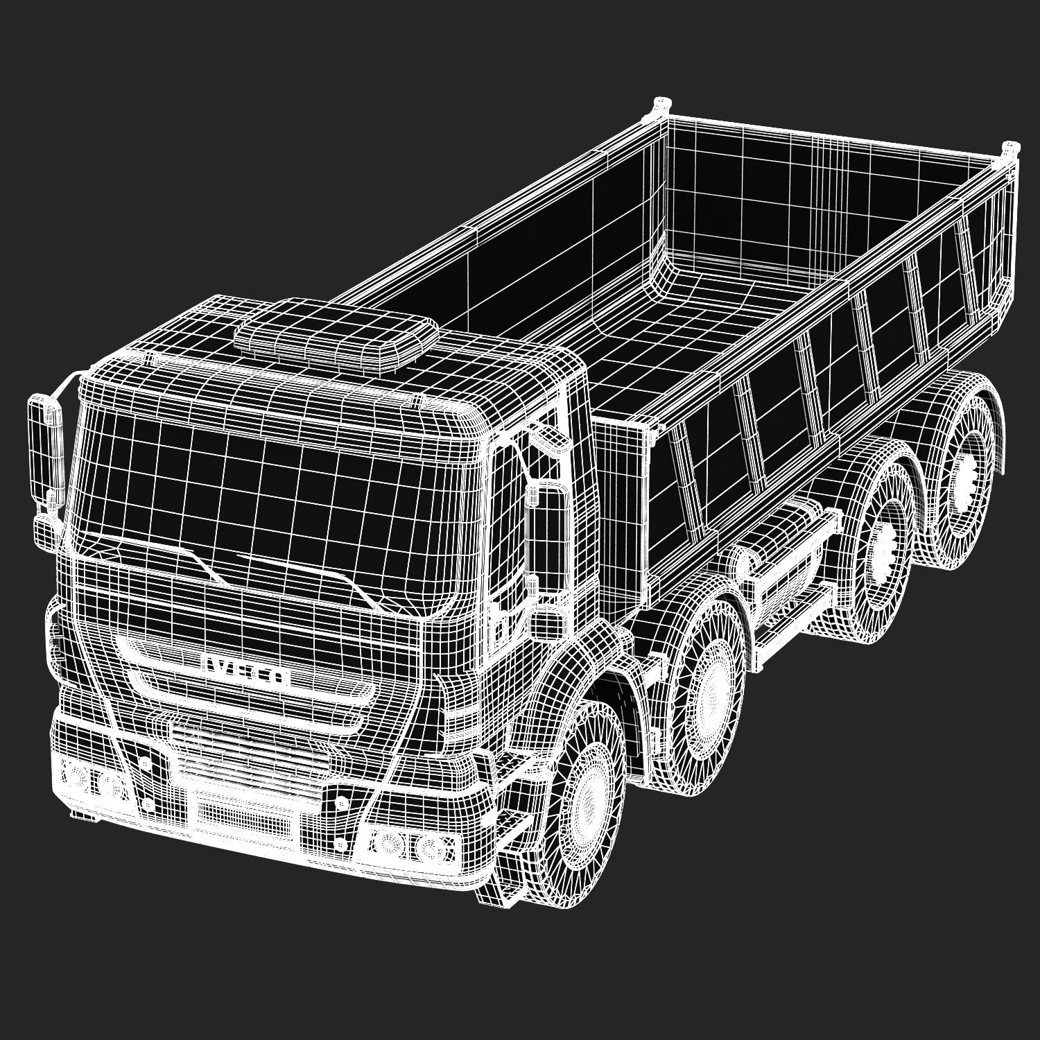 Iveco Trakker Truck 3D Model in Truck 3DExport
