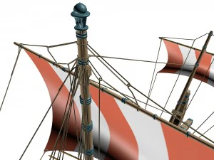 greek ancient boat 3D Model