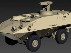 Mowag zırhı 3D Model