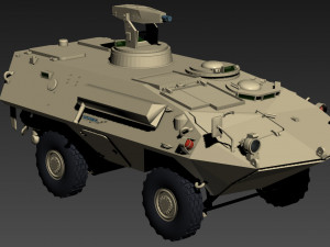 mowag armor 3D Model