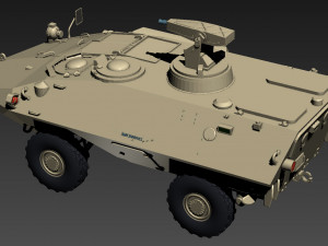mowag armor 3D Model