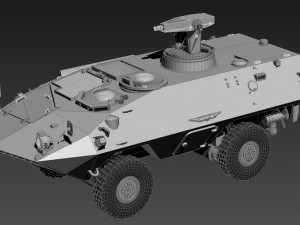 mowag armor 3D Model