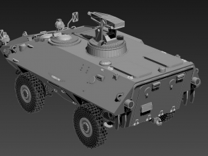 mowag armor 3D Model