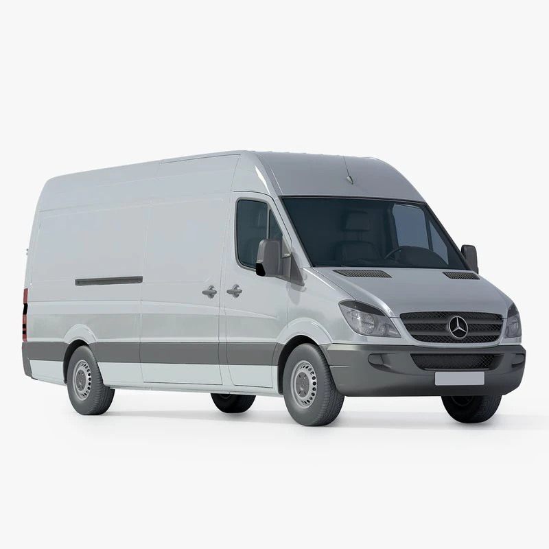 mercedes sprinter 3D Model .c4d .max .obj .3ds .fbx .stl .blend 