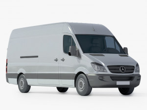 mercedes sprinter 3D मॉडल