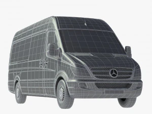 mercedes sprinter 3D Model