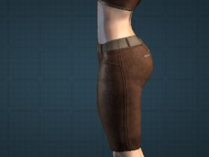 2 elf rigged and animated 3Dモデル