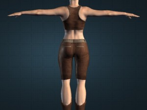2 elf rigged and animated 3Dモデル