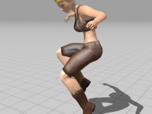 2 elf rigged and animated 3Dモデル
