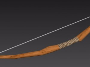 bow 3Dモデル