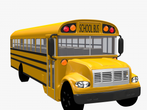 school bus 3Dモデル