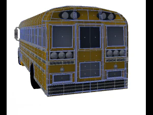 school bus 3D Model