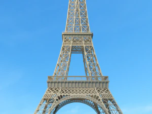 eiffel tower 3D Model