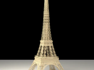 eiffel tower 3D Model