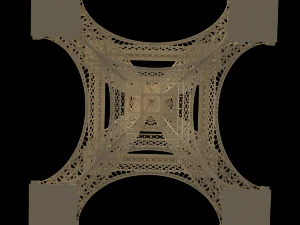 eiffel tower 3D Model