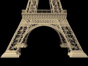 eiffel tower Modèle 3D