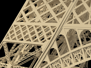 eiffel tower Modèle 3D