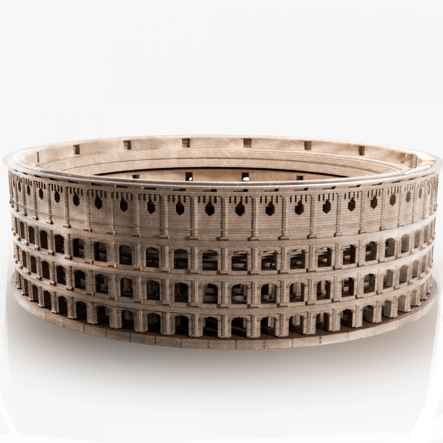 Colis&eacute;e Modèle 3D .c4d .max .obj .3ds .fbx .stl .blend 