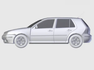volkswagen golf 3D Model