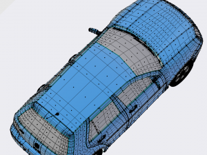 volkswagen golf 3D 모델