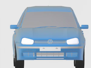 volkswagen golf 3D Model