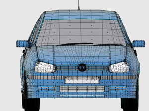 volkswagen golf 3D 모델