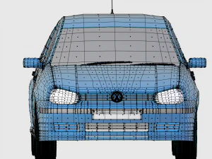 volkswagen golf 3D Model