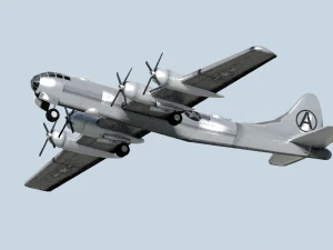 superfortaleza b-29 Modelo 3D